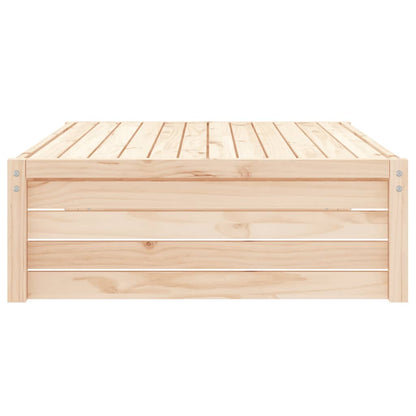 Garden Footstool 120x80 cm Solid Wood Pine