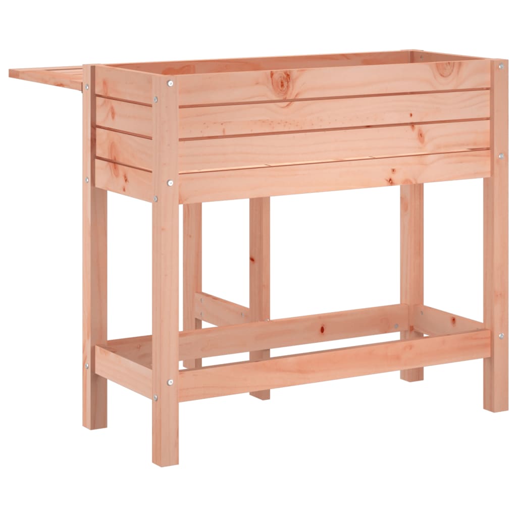 Garden Planter with Folding Tabletop Solid Wood Douglas