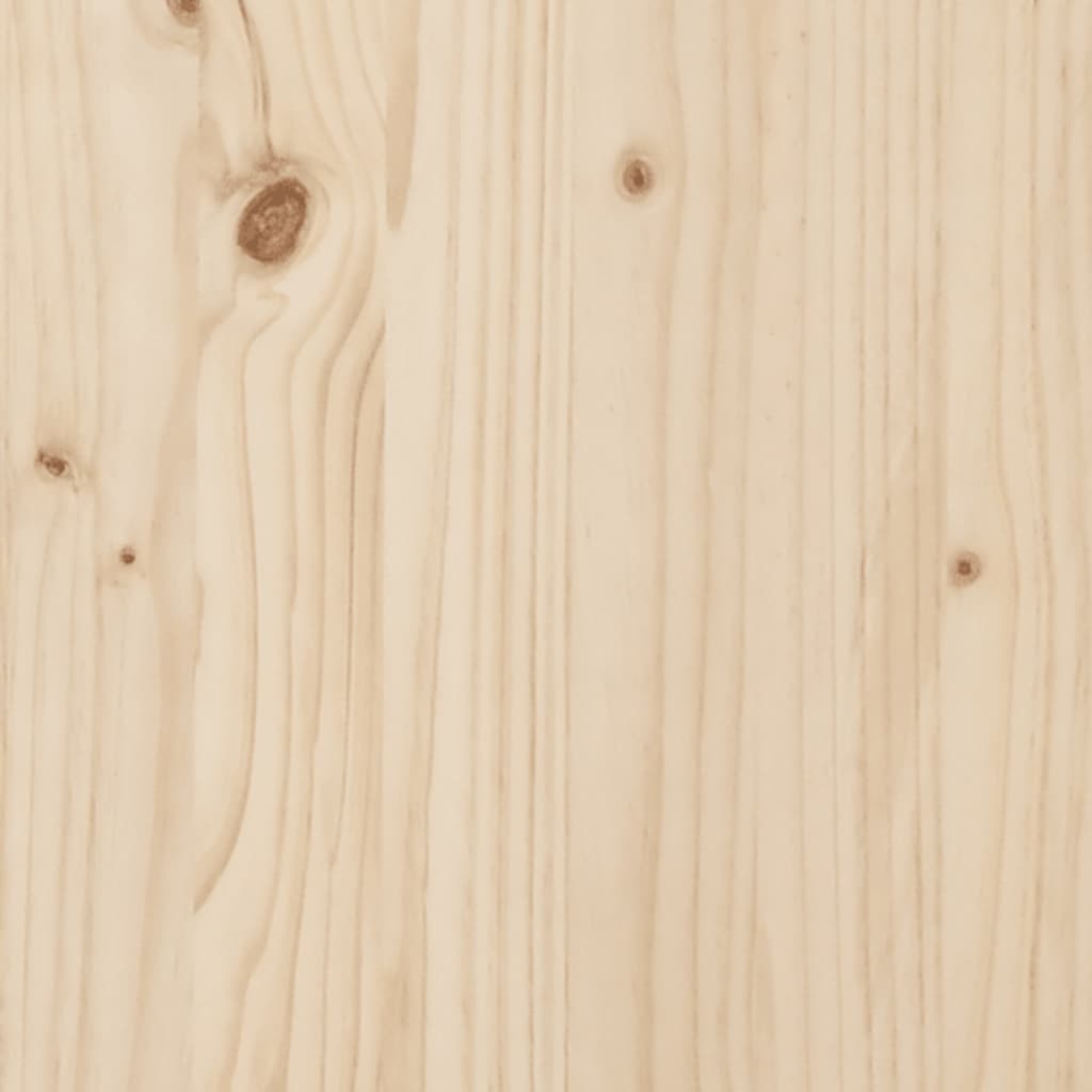 Garden Bench 111.5x53x71 cm Solid Wood Pine