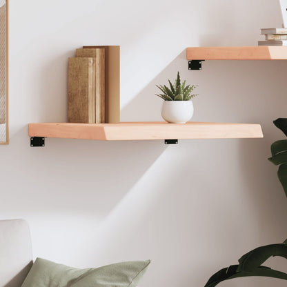 Wall Shelf 60x60x(2-6) cm Untreated Solid Wood Oak