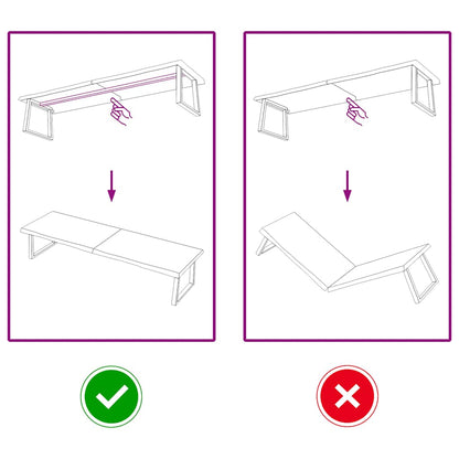 Wall Shelf Dark Brown 200x50x(2-4) cm Treated Solid Wood Oak