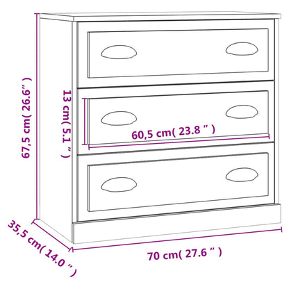 Sideboards 2 pcs Grey Sonoma Engineered Wood