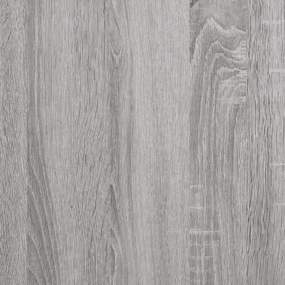 Highboards 3 pcs Smoked Oak Engineered Wood