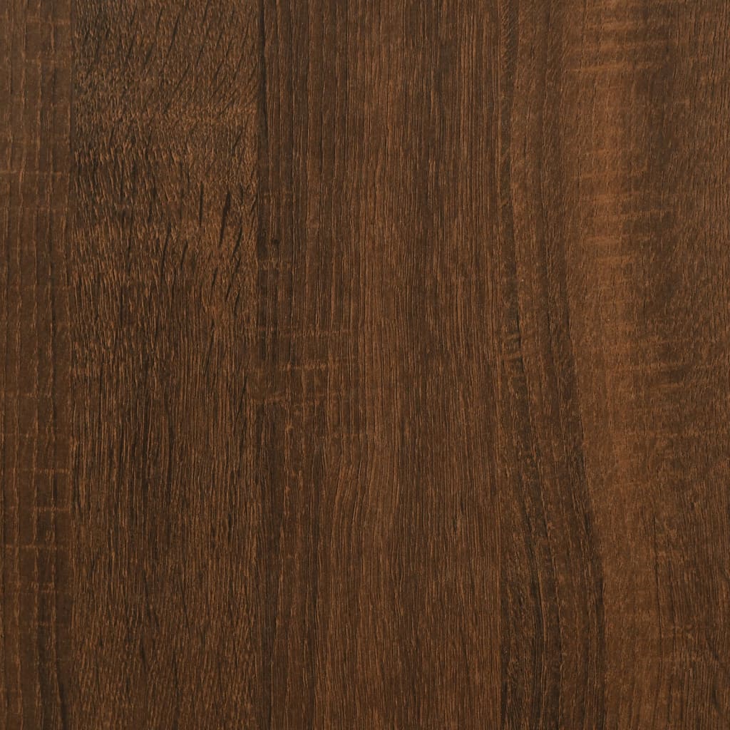 Highboards 3 pcs Brown Oak Engineered Wood