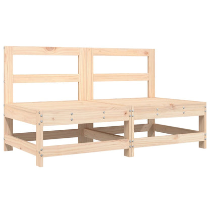 6 Piece Garden Lounge Set Solid Wood Pine