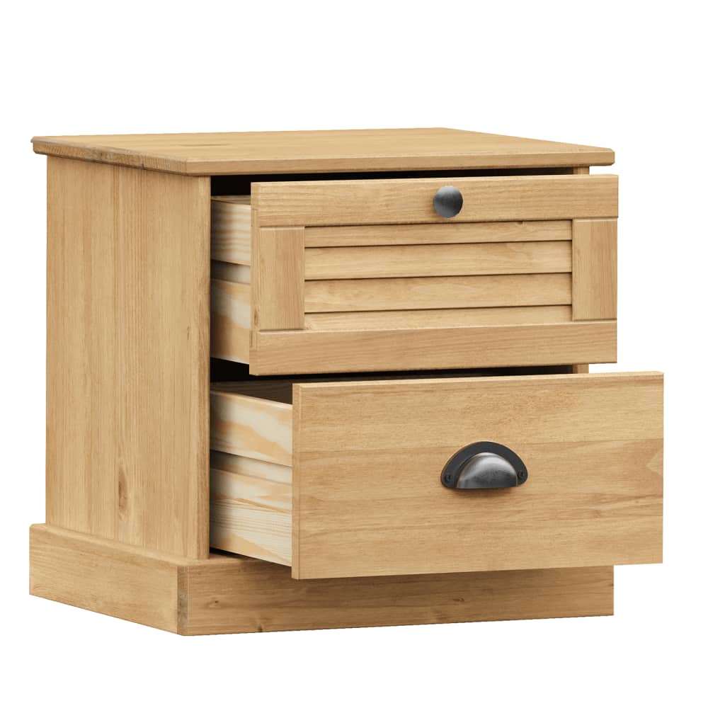 Bedside Cabinet VIGO 42x35x42 cm Solid Wood Pine