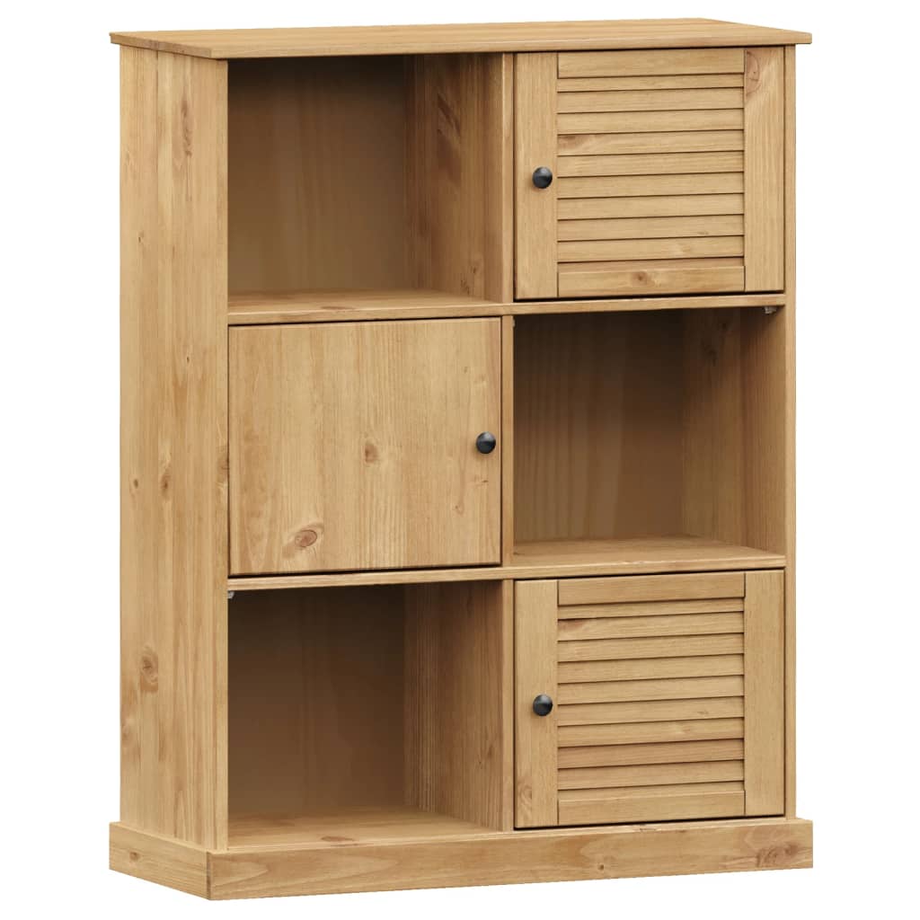 Bookcase VIGO 90x35x114.5 cm Solid Wood Pine