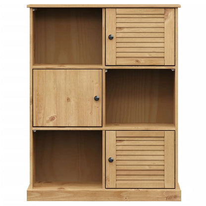 Bookcase VIGO 90x35x114.5 cm Solid Wood Pine