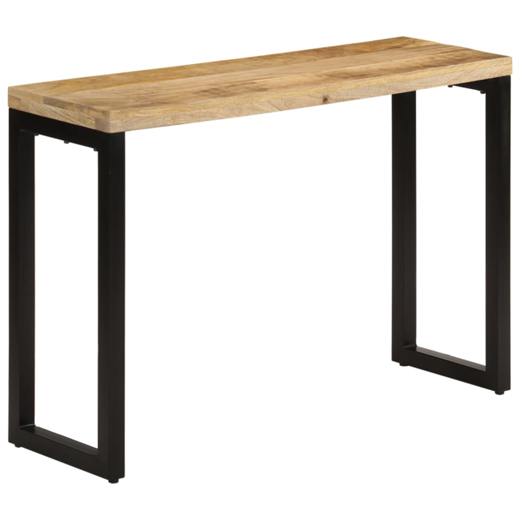 Console Table 110x35x76 cm Solid Rough Wood Mango