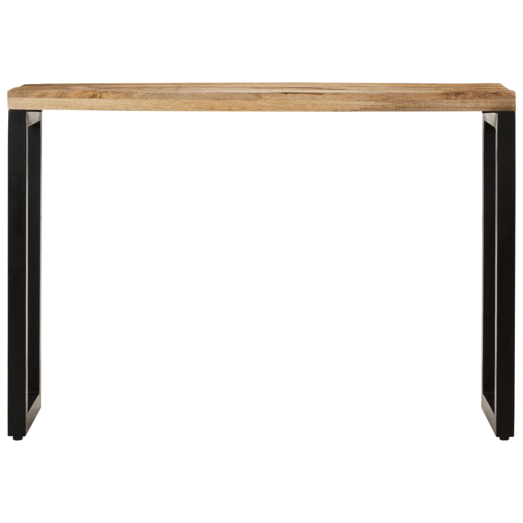 Console Table 110x35x76 cm Solid Rough Wood Mango