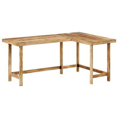 Desk 165x110x75 cm Solid Wood Mango