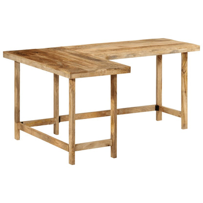 Desk 165x110x75 cm Solid Wood Mango