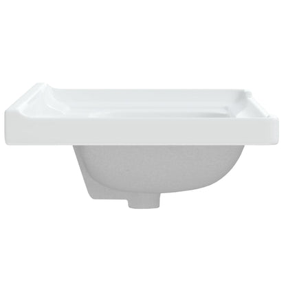 Bathroom Sink White 61x48x23 cm Rectangular Ceramic