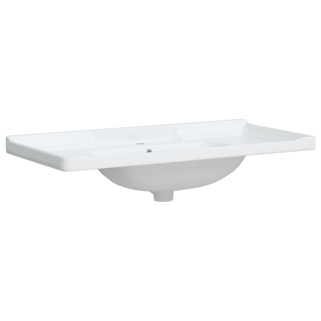 Bathroom Sink White 71x48x19.5 cm Rectangular Ceramic