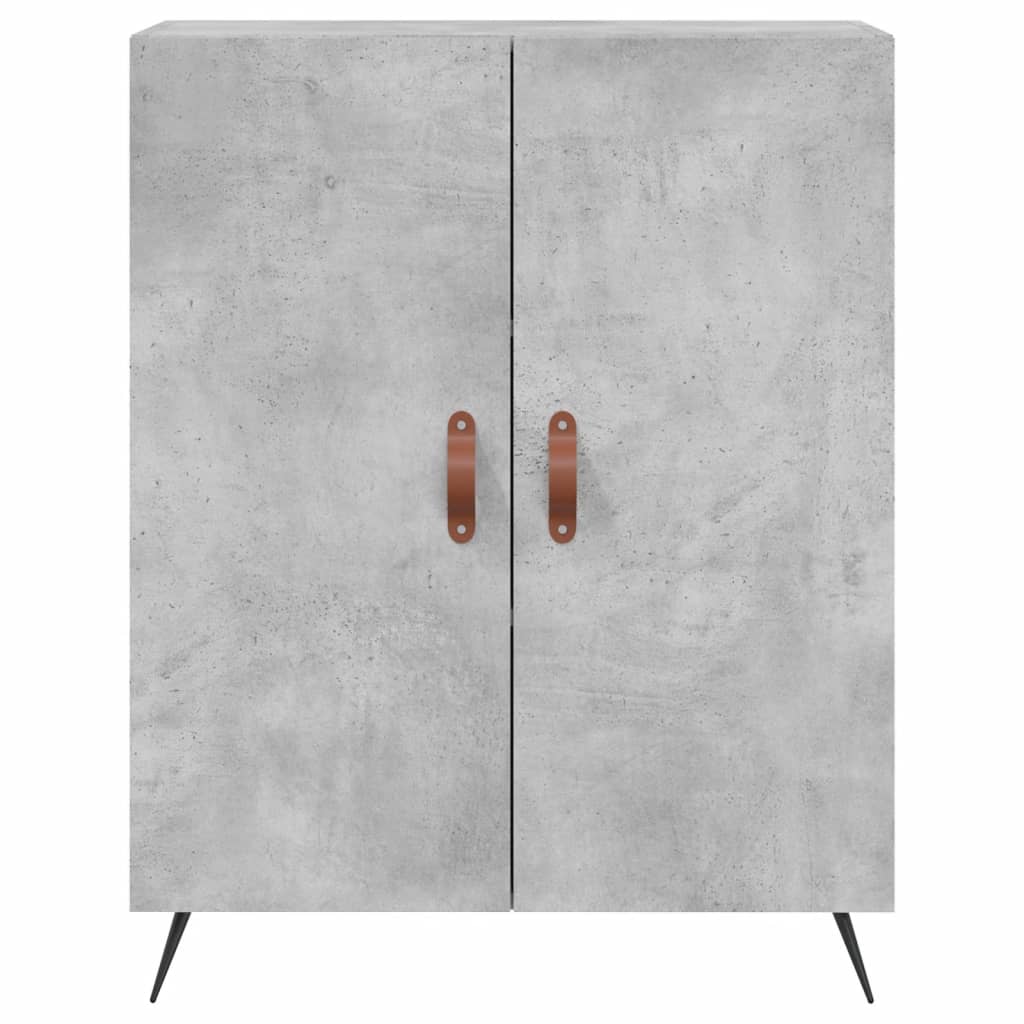 Sideboard Concrete Grey 69.5x34x90 cm Engineered Wood