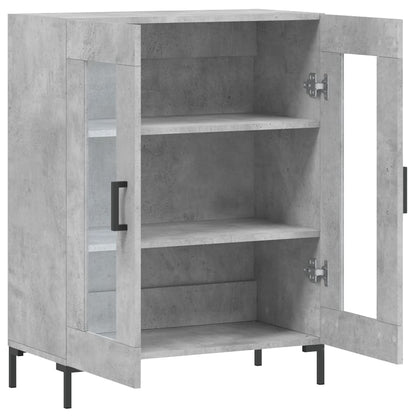 Sideboard Concrete Grey 69.5x34x90 cm Engineered Wood