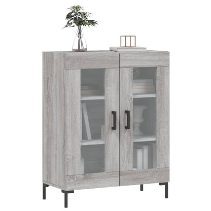 Sideboard Grey Sonoma 69.5x34x90 cm Engineered Wood