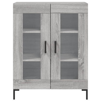 Sideboard Grey Sonoma 69.5x34x90 cm Engineered Wood