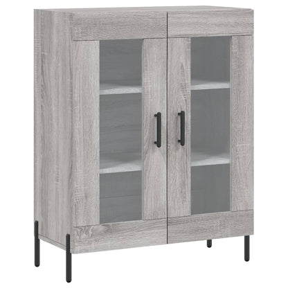 Sideboard Grey Sonoma 69.5x34x90 cm Engineered Wood