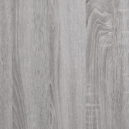 Sideboard Grey Sonoma 69.5x34x90 cm Engineered Wood