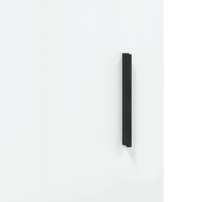 Sideboard High Gloss White 69.5x34x90 cm Engineered Wood