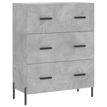 Sideboard Concrete Grey 69.5x34x90 cm Engineered Wood