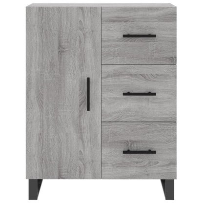 Sideboard Grey Sonoma 69.5x34x90 cm Engineered Wood