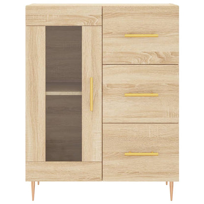 Sideboard Sonoma Oak 69.5x34x90 cm Engineered Wood