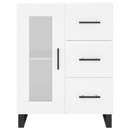 Sideboard White 69.5x34x90 cm Engineered Wood