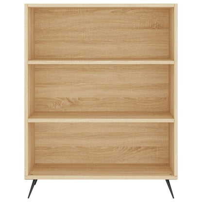 Bookcase Sonoma Oak 69.5x32.5x90 cm Engineered Wood