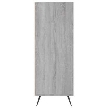 Bookcase Grey Sonoma 69.5x32.5x90 cm Engineered Wood