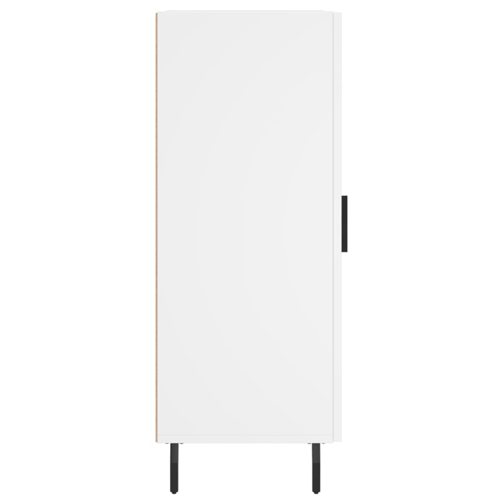 Sideboard White 34.5x34x90 cm Engineered Wood