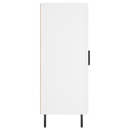 Sideboard White 34.5x34x90 cm Engineered Wood
