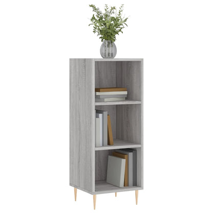 Sideboard Grey Sonoma 34.5x32.5x90 cm Engineered Wood