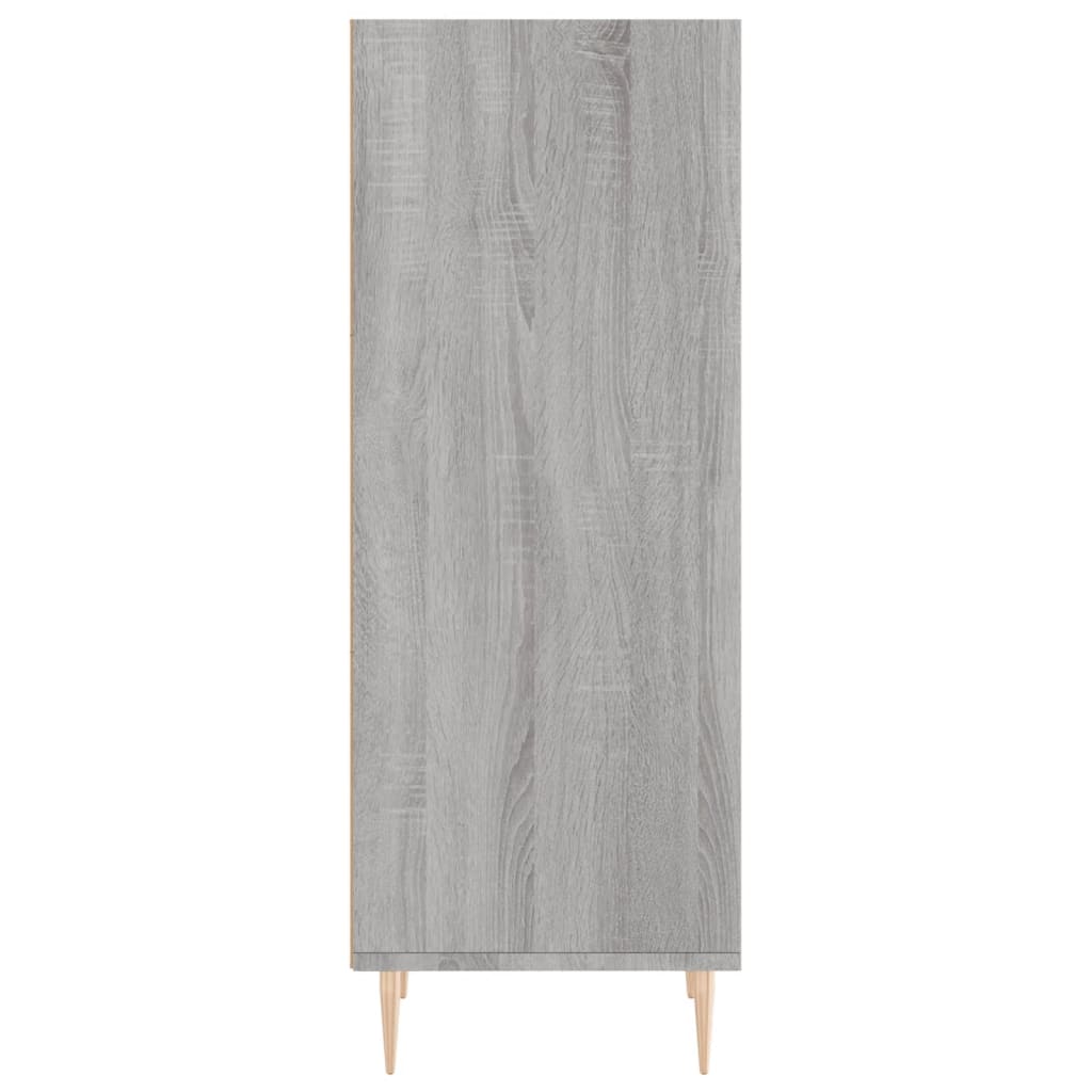 Sideboard Grey Sonoma 34.5x32.5x90 cm Engineered Wood