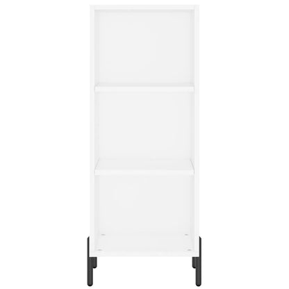 Sideboard White 34.5x32.5x90 cm Engineered Wood