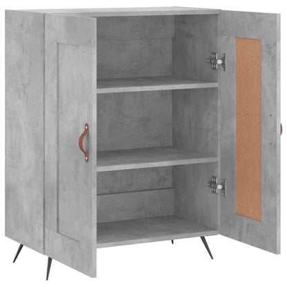 Sideboard Concrete Grey 69.5x34x90 cm Engineered Wood