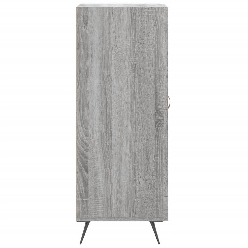 Sideboard Grey Sonoma 34.5x34x90 cm Engineered Wood