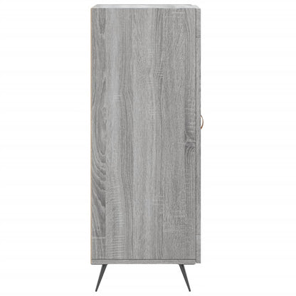 Sideboard Grey Sonoma 34.5x34x90 cm Engineered Wood