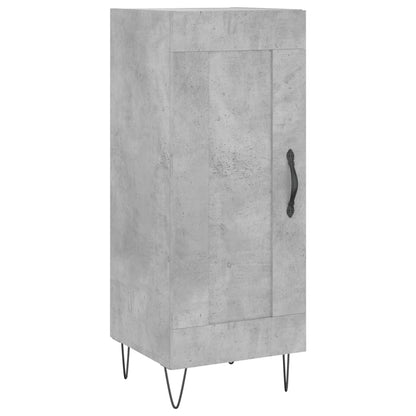 Sideboard Concrete Grey 34.5x34x90 cm Engineered Wood