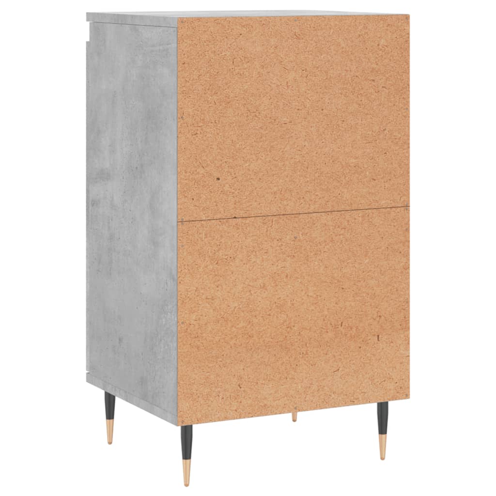 Sideboards 2 pcs Concrete Grey 40x35x70 cm Engineered Wood