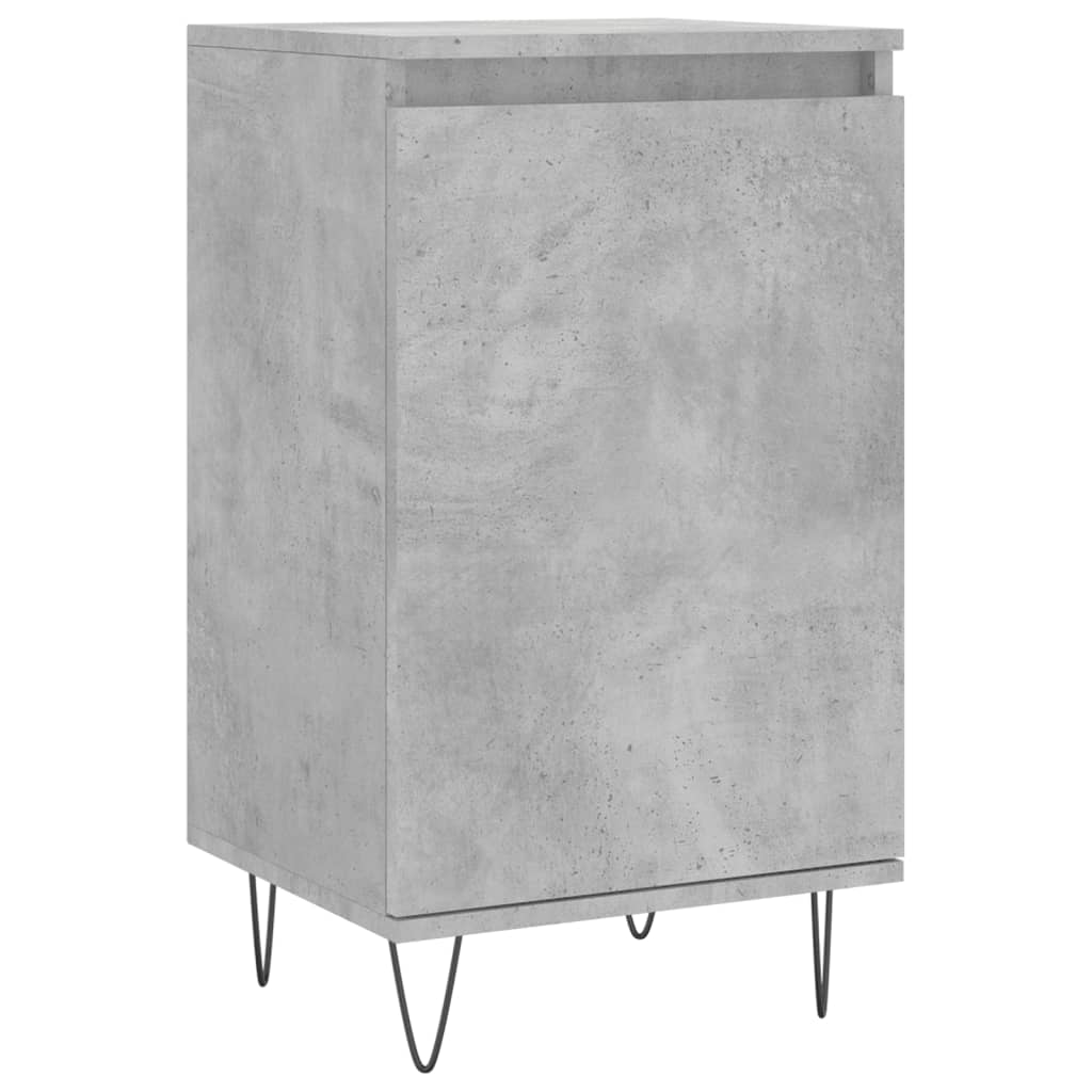 Sideboard Concrete Grey 40x35x70 cm Engineered Wood