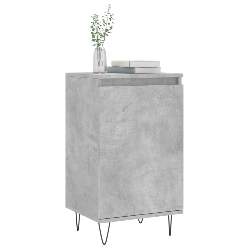 Sideboard Concrete Grey 40x35x70 cm Engineered Wood