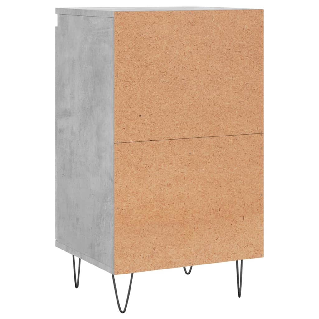 Sideboards 2 pcs Concrete Grey 40x35x70 cm Engineered Wood