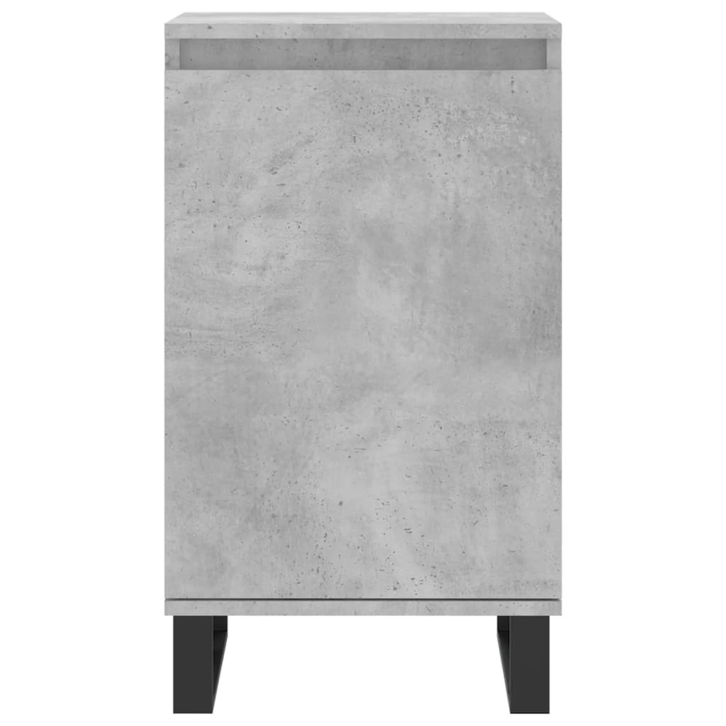 Sideboard Concrete Grey 40x35x70 cm Engineered Wood