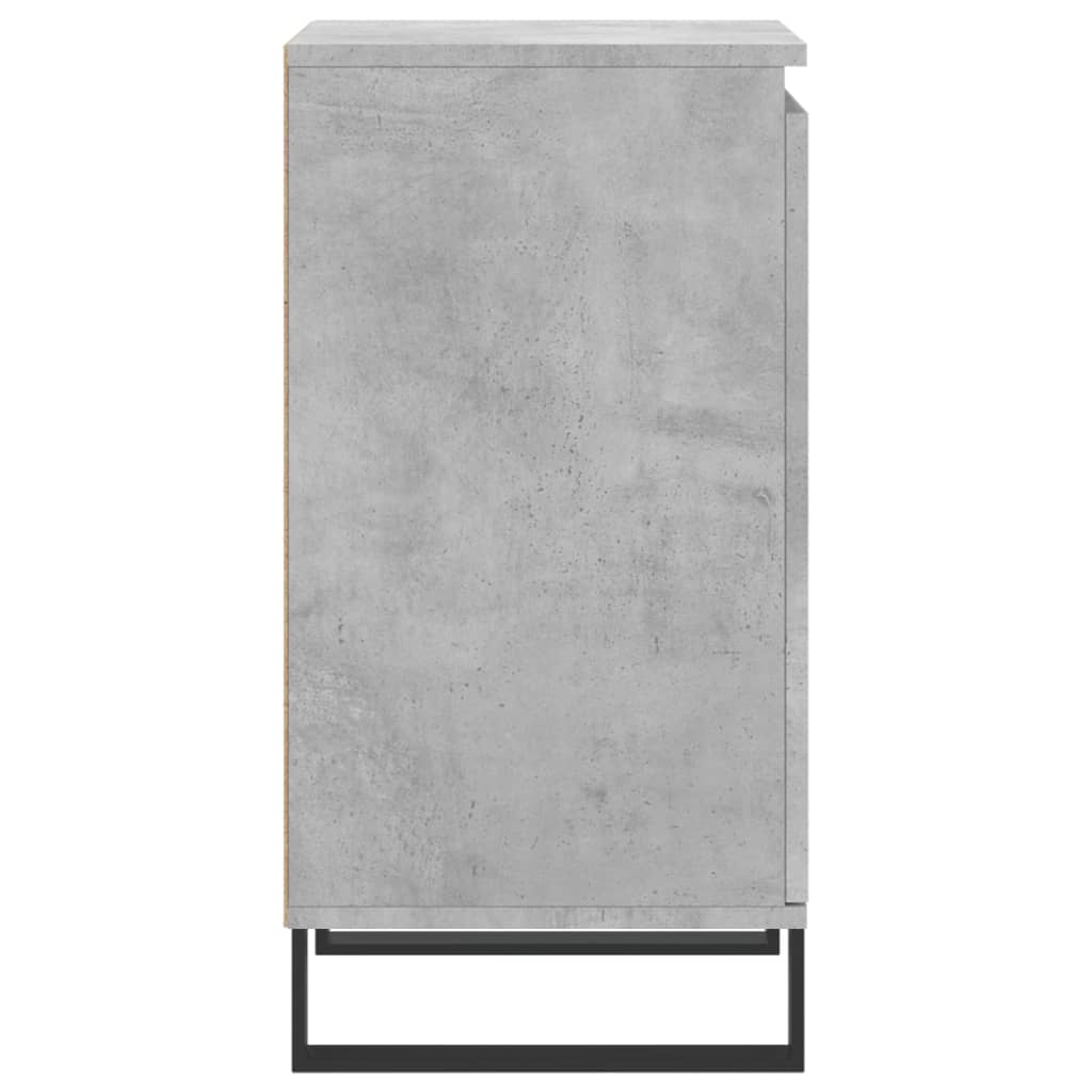 Sideboard Concrete Grey 40x35x70 cm Engineered Wood