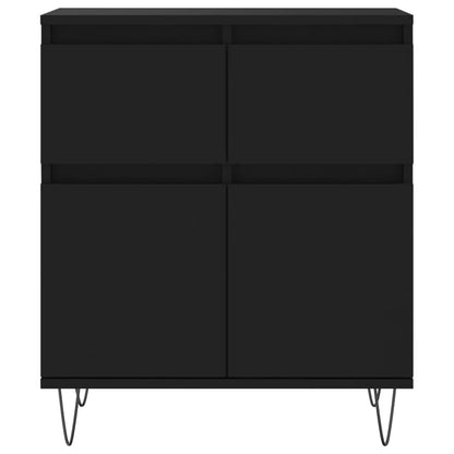 Sideboard Black 60x35x70 cm Engineered Wood