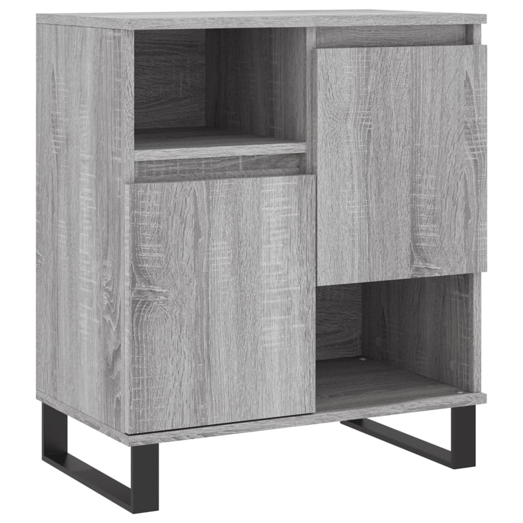 Sideboard Grey Sonoma 60x35x70 cm Engineered Wood