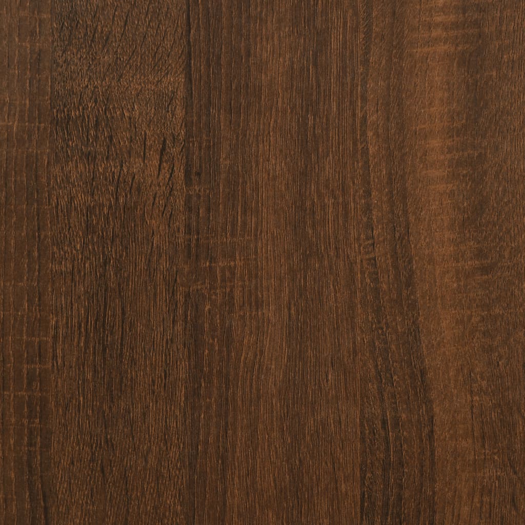 Sideboard Brown Oak 60x35x70 cm Engineered Wood