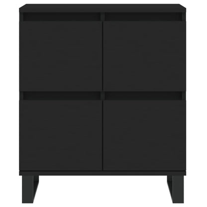 Sideboard Black 60x35x70 cm Engineered Wood